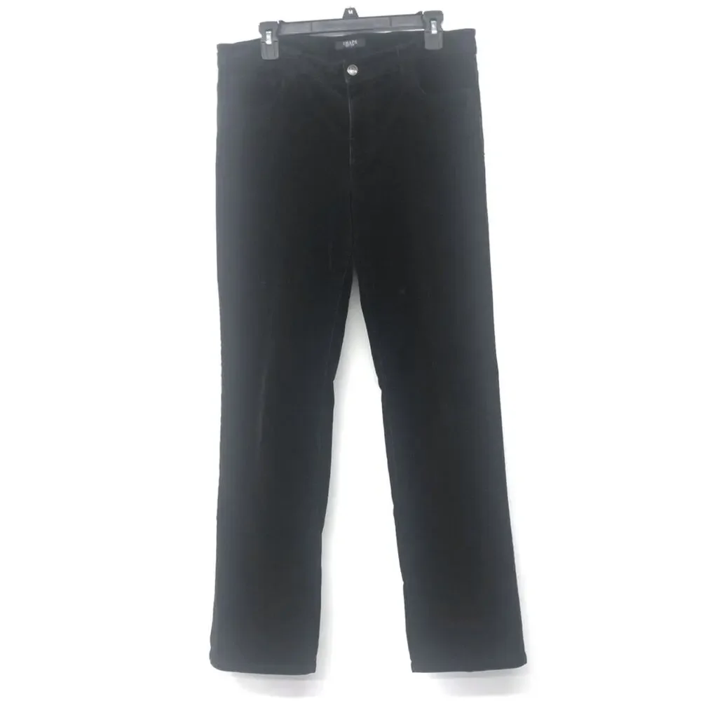 Chaps Traditional Black Corduroy Pants Classic Jeans Styling 5 Pocket Detail - Picture 15 of 16